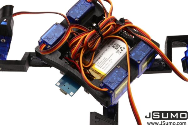 ROBOT SPIDER (ARAÑA) WIFI CON ARAÑA  (KIT PARA ARMAR) JSUMO - Imagen 2