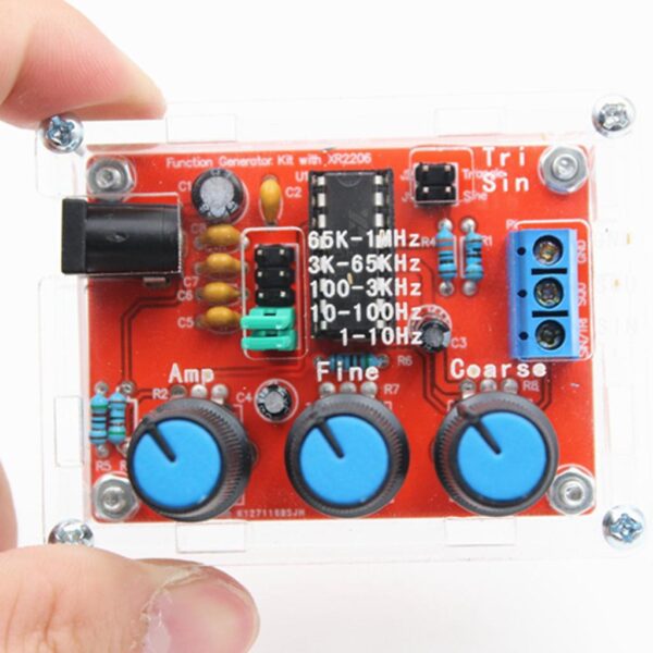 MÓDULO GENERADOR DE SEÑALES XR2206 1HZ A 1MHZ - Imagen 2