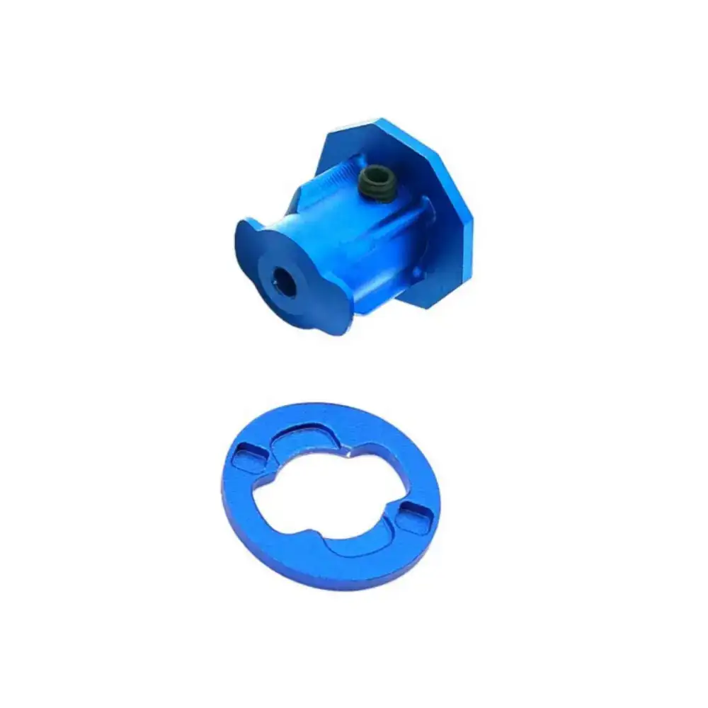 PAR DE ACOPLES TWIST HUB FINGERTECH PARA LLANTAS ESPUMA 0,75" ANCHO EJE 3MM AZUL