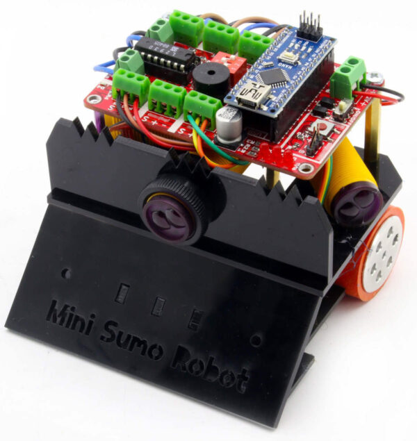 ROBOT FROG MINI SUMO BÁSICO (KIT PARA ARMAR) JSUMO - Imagen 2
