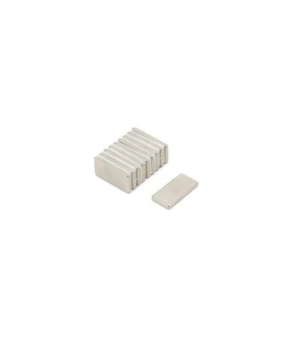 IMÁN NEODIMIO RECTANGULAR 20*10*2MM - Imagen 2