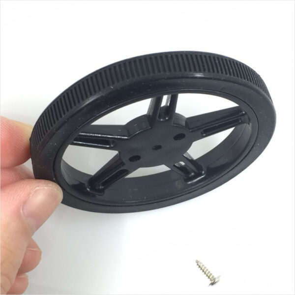 LLANTA  60*8MM PARA MICRO SERVOMOTOR MG995 MG996R S3003 - Imagen 2