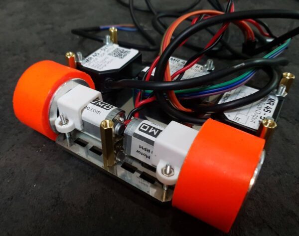 ROBOT MINI SUMO M1 - JSUMO - SIN ENSAMBLAR - PROGRAMACIÓN INCLUIDA - Imagen 6
