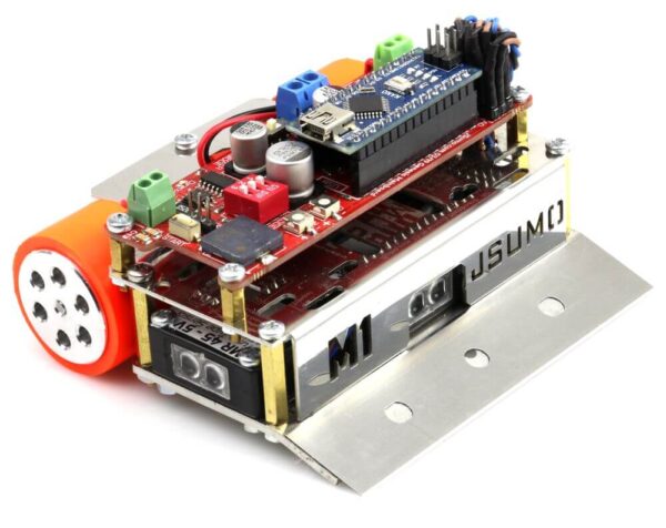 ROBOT MINI SUMO M1 - JSUMO - SIN ENSAMBLAR - PROGRAMACIÓN INCLUIDA