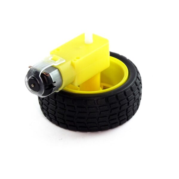 LLANTA DE GOMA PARA MOTORREDUCTOR TT 65*28MM - Imagen 6