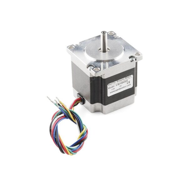 MOTOR A PASOS NEMA 23 PAP 200 PASOS 3V 2A 9KG.CM 57BYGH420