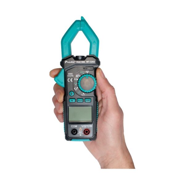 PINZA AMPERIMETRICA AC  DIGITAL MT-3202 - Imagen 3