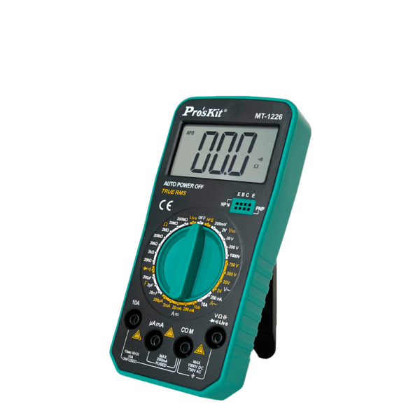 MULTÍMETRO MT-1226 TRUE RMS PROS'KIT