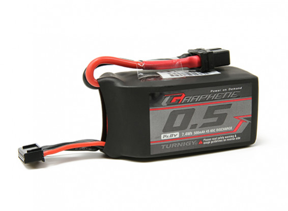 BATERÍA LIPO 4S 14,8V 500MAH TURNIGY GRAPHENE 65C