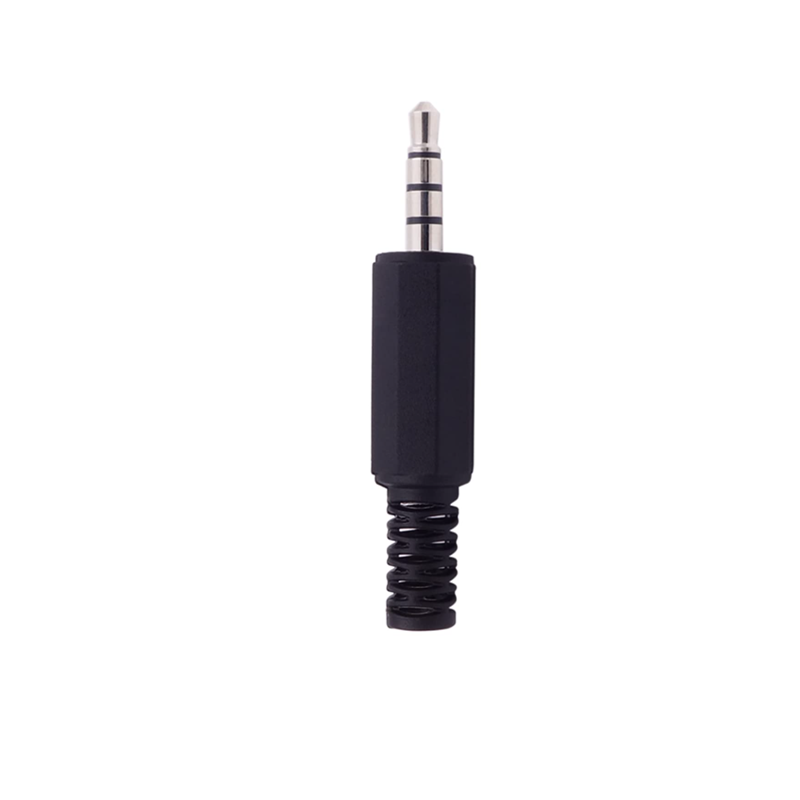 PLUG AUDIO STEREO 3,5MM 3 ANILLOS 4 PINES