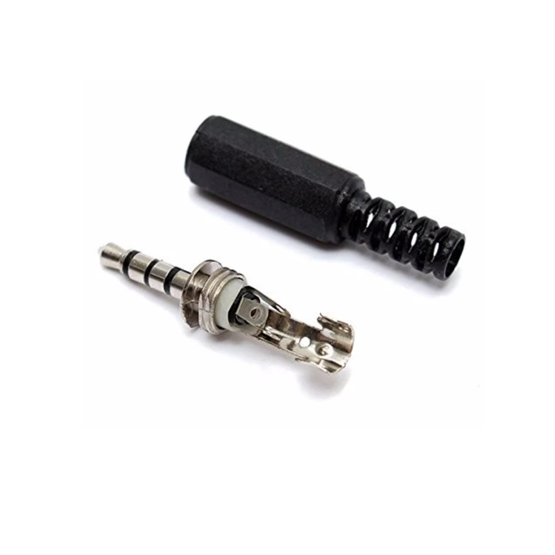 PLUG AUDIO STEREO 3,5MM 3 ANILLOS 4 PINES - Imagen 4