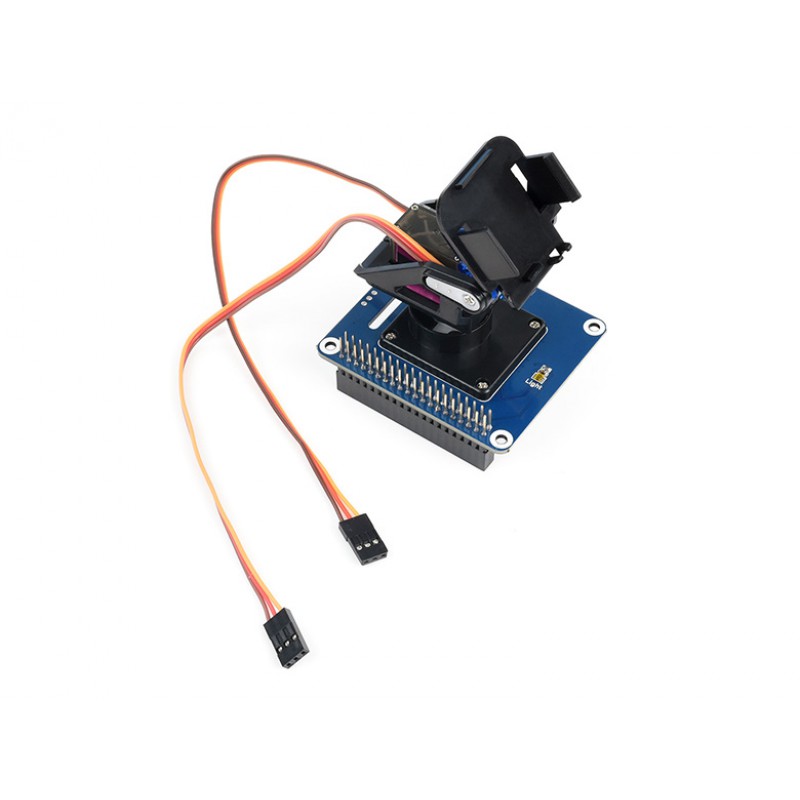 SHIELD CONTROLADOR SERVOMOTORES 2DOF PCA9685 PARA RASPBERRY PI + SG90 + MG90 - Imagen 2