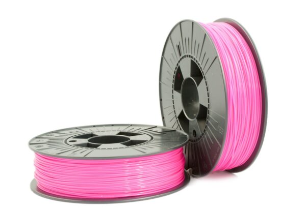 FILAMENTO PLA 1,75 PARA IMPRESORA 3D ROLLO 1KG FLUORESCENTE  LUMINOSO ROSADO FUCSIA