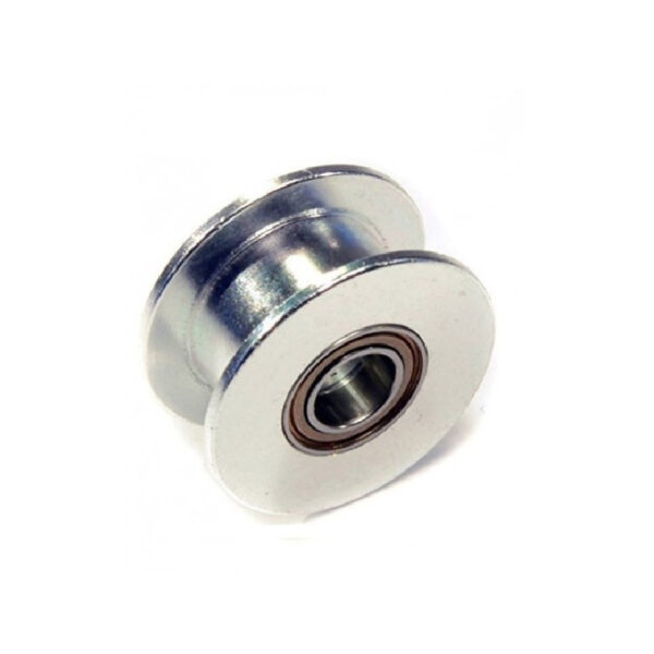 POLEA LISA  PARA CORREA GT2 6MM 20 DIENTES EJE 5MM NEMA 17 - Imagen 2