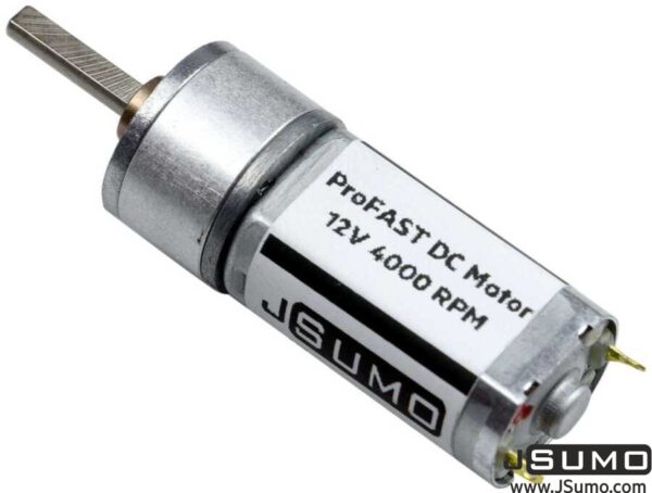 MOTOR CORE 12V PROFAST 4000RPM JSUMO SEGUIDOR DE LINEA JSUMO - Imagen 3