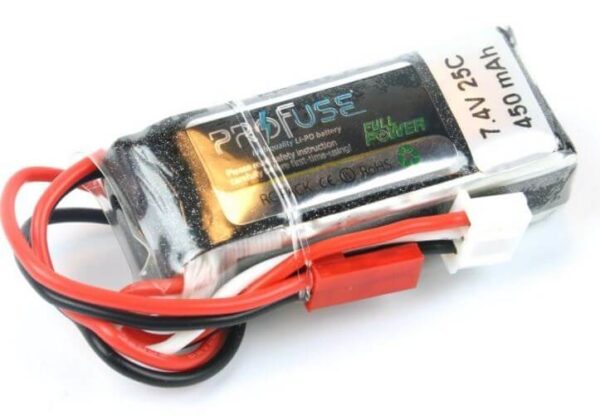 BATERÍA LIPO 2S 7,4V 450MAH 25-50C PROFUSE