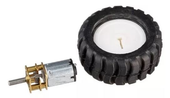 MICRO MOTORREDUCTOR N20 10:1 3000RPM 12V - Imagen 6