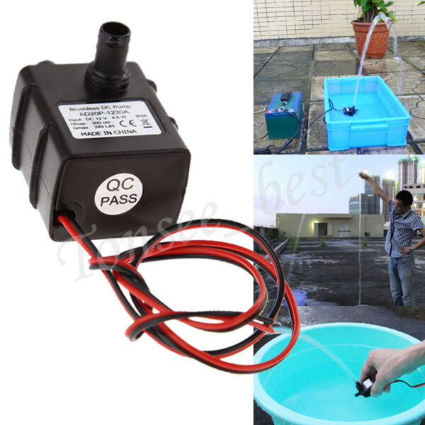 BOMBA DE AGUA BRUSHLESS SUMERGIBLE WH-D12220 12V - Imagen 4