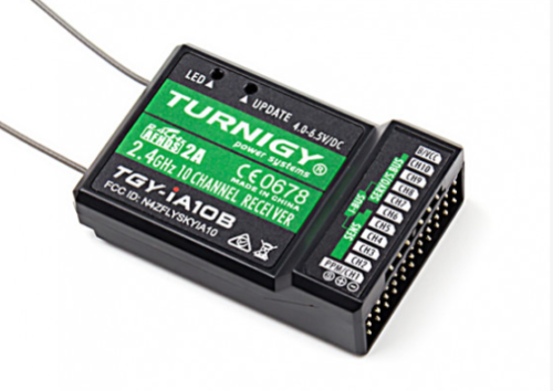 RECEPTOR 10 CANALES TURNIGY IA10B 2.4GHZ AFHDS 2A - Imagen 3