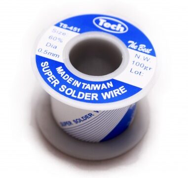 ROLLO DE ESTAÑO 0,5MM ALAMBRE DE SOLDADURA 100G - Imagen 2