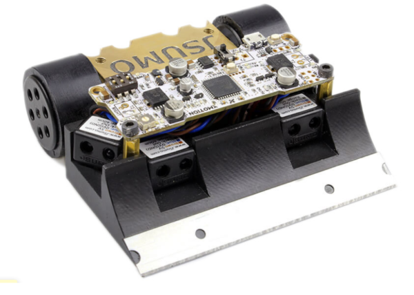 ROBOT MINI SUMO SHOGUN SIN EMSAMBLAR + CODIGO JSUMO - Imagen 3