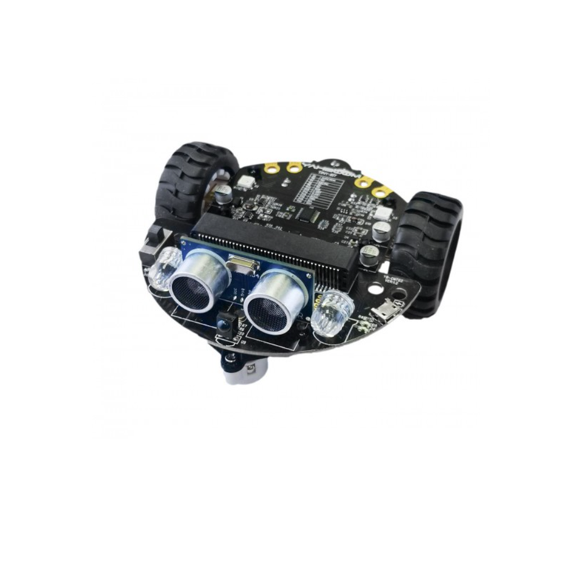 ROBOT TINYBIT SEGUIDOR DE LÍNEA Y DETECTOR DE OBSTÁCULOS (KIT PARA ARMAR, NO INCLUYE TARJETA MICROBIT)