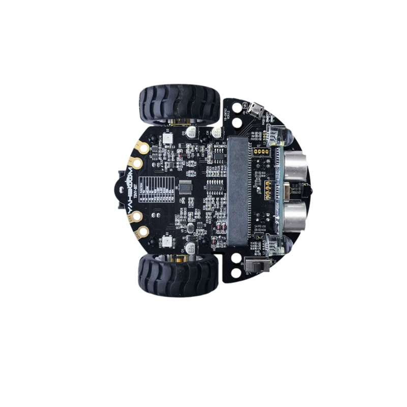 ROBOT TINYBIT SEGUIDOR DE LÍNEA Y DETECTOR DE OBSTÁCULOS (KIT PARA ARMAR, NO INCLUYE TARJETA MICROBIT) - Imagen 3