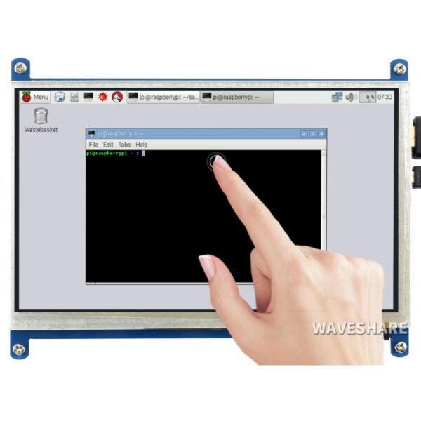 PANTALLA 7 " TFT LCD HDMI 800*480 RASPBERRY PI - Imagen 4