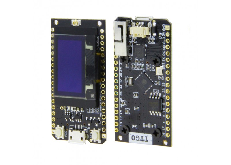 MÓDULO LORA32 TTGO 915MHZ Y ESP32 CON PANTALLA OLED, CABLE Y ANTENA - Imagen 2