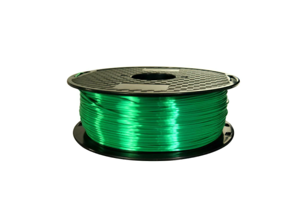 FILAMENTO PLA 1,75 PARA IMPRESORA 3D ROLLO 1KG FLUORESCENTE  LUMINOSO COLOR VERDE