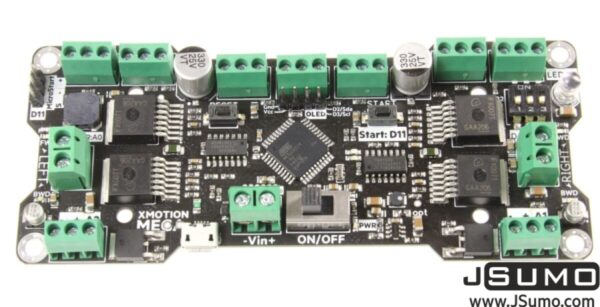 CONTROLADOR DE ROBOT XMOTION MEGA V2 30A JSUMO - Imagen 5