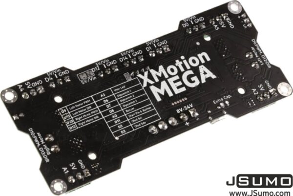 CONTROLADOR DE ROBOT XMOTION MEGA V2 30A JSUMO - Imagen 4