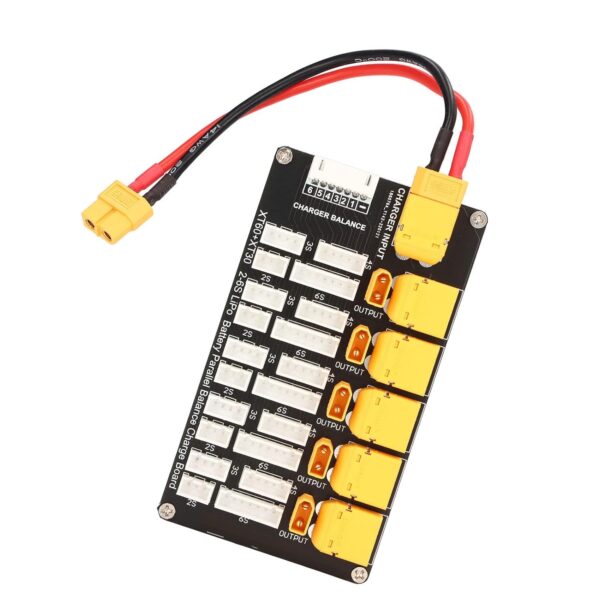 BASE PLACA PARALELA XT60/XT30 2 EN 1 PARA CARGADOR LIPO - Imagen 4