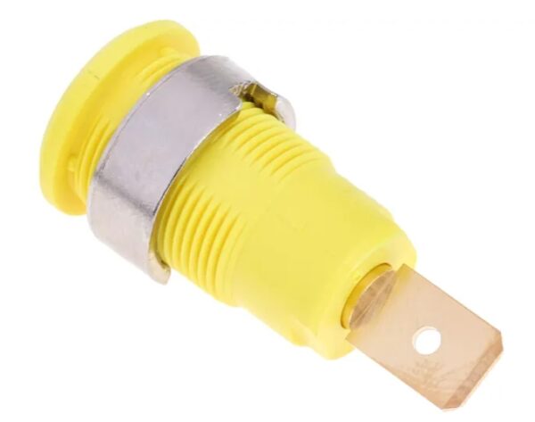 JACK BANANA AISLADO 4MM AMARILLO - Imagen 2