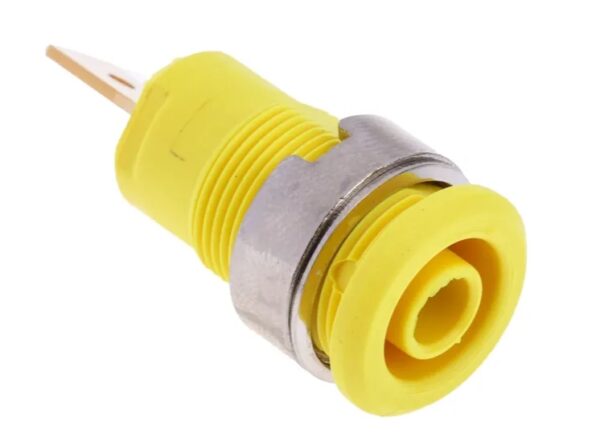 JACK BANANA AISLADO 4MM AMARILLO