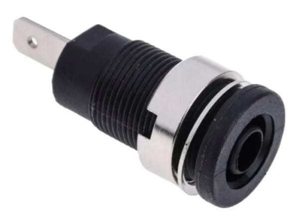 JACK BANANA AISLADO 4MM NEGRO - Imagen 2