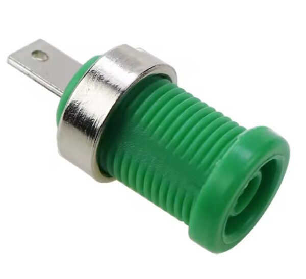 JACK BANANA AISLADO 4MM VERDE - Imagen 2