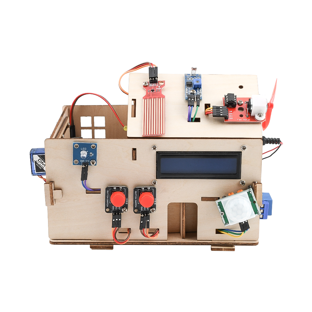 KIT CASA INTELIGENTE CON ARDUINO Y SENSORES STEAM - Imagen 2