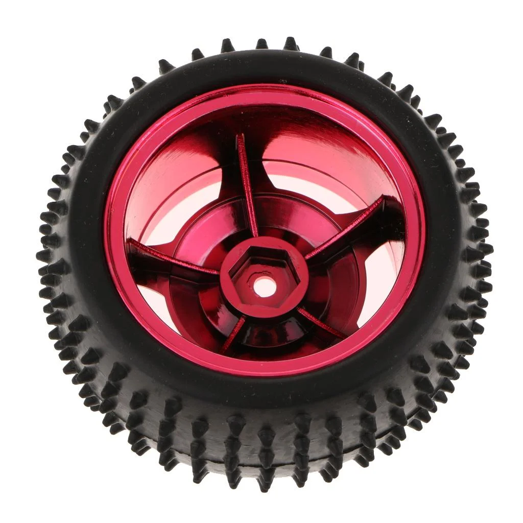 LLANTA ANTIDESLIZANTE 85*38MM ROJA (UNIDAD) - Imagen 4