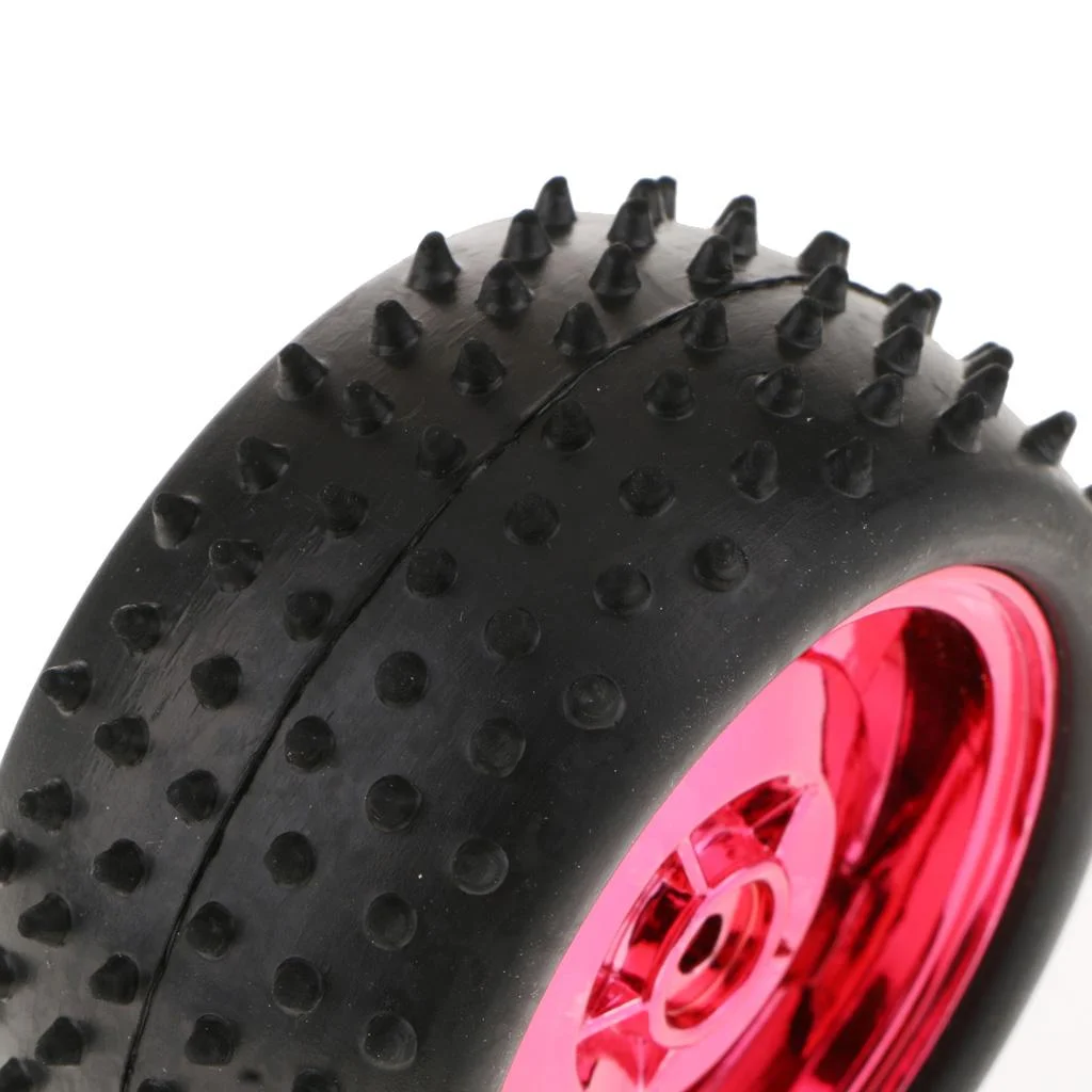 LLANTA ANTIDESLIZANTE 85*38MM ROJA (UNIDAD) - Imagen 3