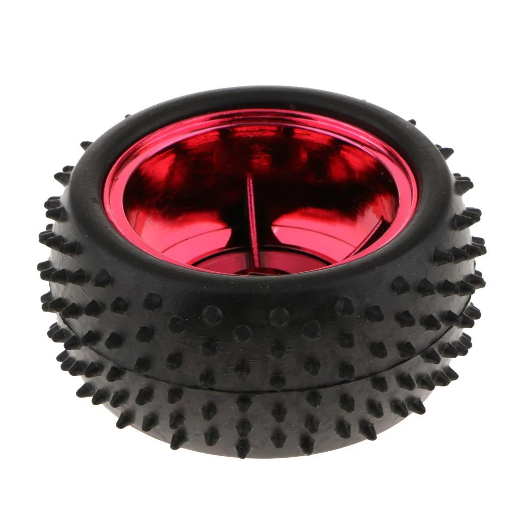 LLANTA ANTIDESLIZANTE 85*38MM ROJA (UNIDAD) - Imagen 2