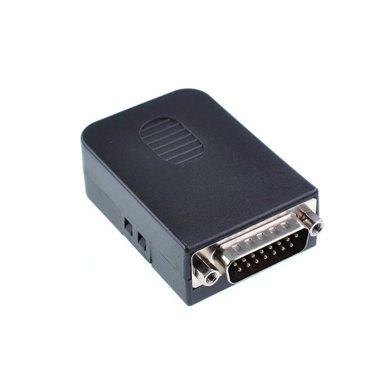 MÓDULO DB15 PARALELO MACHO DB15-G51-C CON BORNERAS 3,8MM CON CASE - Imagen 2