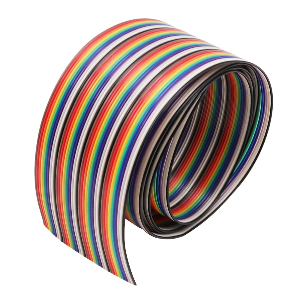 CABLE DUPONT 1,27MM ARCOIRIS 40 PINES 28AWG - Imagen 2