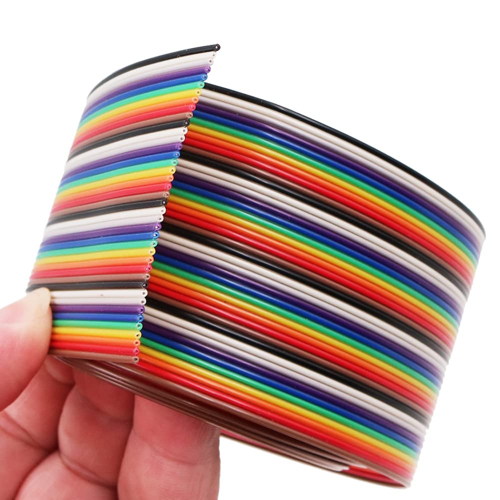 CABLE DUPONT 1,27MM ARCOIRIS 40 PINES 28AWG - Imagen 4