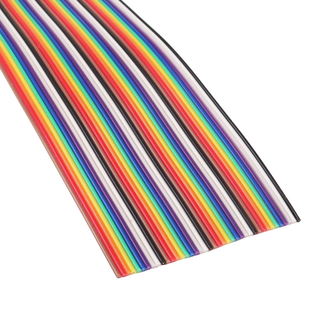 CABLE DUPONT 1,27MM ARCOIRIS 40 PINES 28AWG - Imagen 3