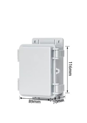 CAJA PLÁSTICA DE CONEXIONES ELÉCTRICAS IP66 EXT 116*89*70MM