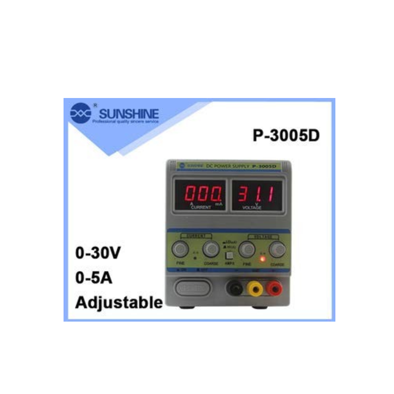 FUENTE DE PODER 30V 5A SUNSHINE REGULABLE - Imagen 3