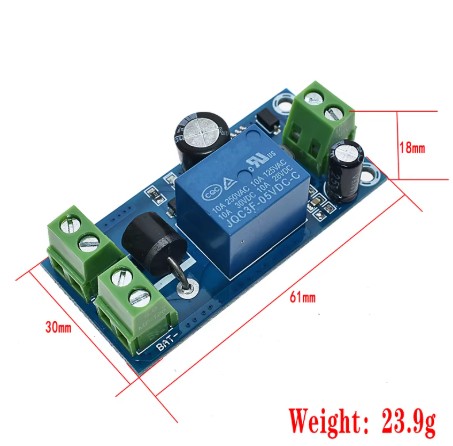 MÓDULO CONMUTADOR DE EMERGENCIA (UPS) YX850 5V-48V - Imagen 4