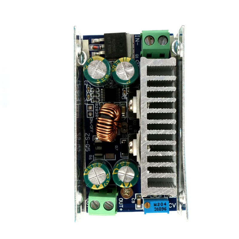 MÓDULO REDUCTOR DE VOLTAJE 15A 200W XL4016 AJUSTABLE STEP DOWN BUCK 8-60V A 1-36V