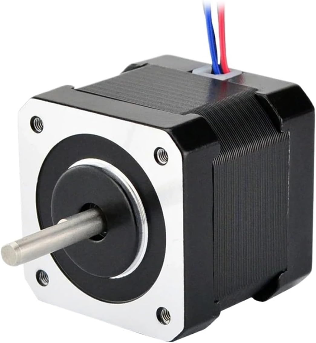 MOTOR A PASOS PAP 200 PASOS 0,4A 40N.CM NEMA 17 17HS15-0404S - Imagen 3